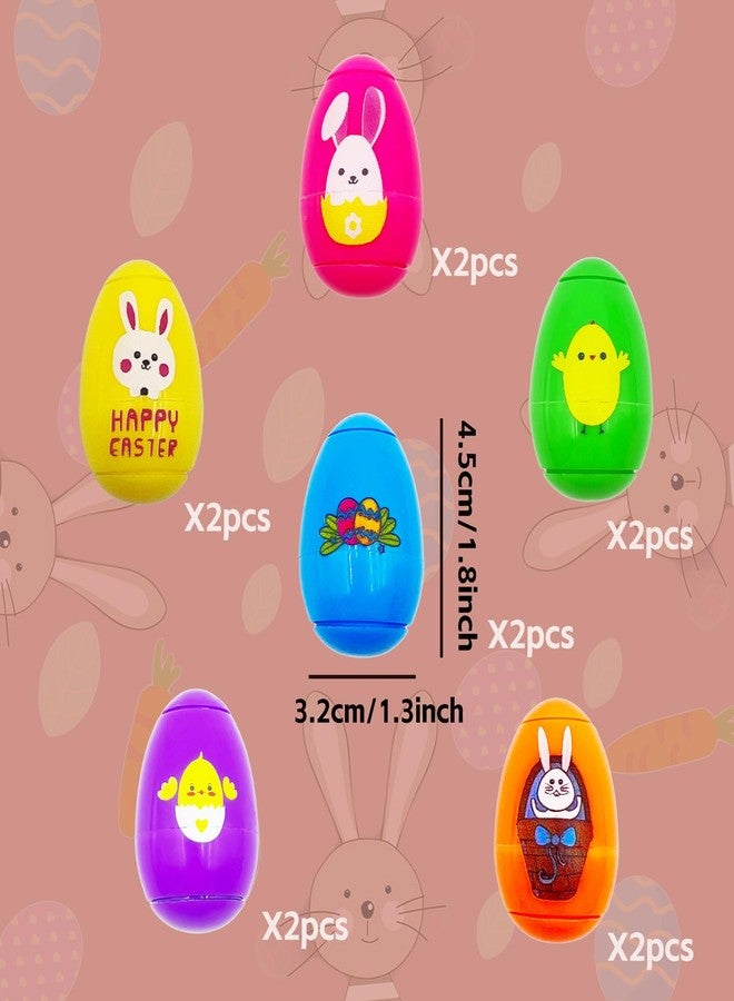 CHHOEAV 12 Pcs Egg-Shape Fidget Spinner Toys for Kids Adults Easter Basket Stuffer, Colorful Spinning Ball for Easter Egg Fillers, Party Favors Gifts for Kids Boys Girls - Image 2